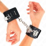 KINK – MULTIPOSITION WRIST RESTRAINTS WITH PADLOCK CLOSURE BLACK ADJUSTABLE 16-23 CM X 5.5 CM Fetish / Bondage | SEX Shop Ireland 11
