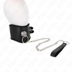 KINK – NECKLACE 65 CM WITH WIDE STRAP ADJUSTABLE 40-55 CM X 10 CM BDSM Collars | SEX Shop Ireland 10