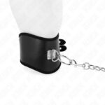 KINK – NECKLACE 65 CM WITH WIDE STRAP ADJUSTABLE 40-55 CM X 10 CM BDSM Collars | SEX Shop Ireland 11