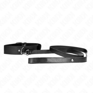KINK – NECKLACE WITH BELT 116 CM BLACK STRAP ADJUSTABLE 32-50 CM X 8 CM BDSM Collars | SEX Shop Ireland