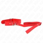KINK – NECKLACE WITH BELT 116 CM ROJO STRAP ADJUSTABLE 32-50 CM X 8 CM BDSM Collars | SEX Shop Ireland 12