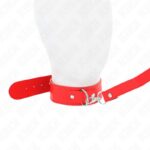 KINK – NECKLACE WITH BELT 116 CM ROJO STRAP ADJUSTABLE 32-50 CM X 8 CM BDSM Collars | SEX Shop Ireland 13