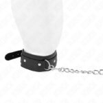 KINK – NECKLACE WITH LEASH 65 CM 1 RING ADJUSTABLE 38-49 CM X 5 CM BDSM Collars | SEX Shop Ireland 11