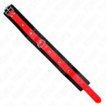 KINK – NECKLACE WITH RED STRAP 65 CM AJUSTABLE 36-43 CM X 5 CM BDSM Collars | SEX Shop Ireland 15
