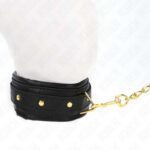 KINK – NECKLACE WITH SPONGE IMITATION LEATHER STRAP MODEL 1 ADJUSTABLE 37-54 CM X 3 CM BDSM Collars | SEX Shop Ireland 13