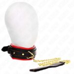 KINK – NECKLACE WITH SPONGE IMITATION LEATHER STRAP MODEL 2 ADJUSTABLE 37-54 CM X 3 CM BDSM Collars | SEX Shop Ireland 11