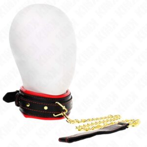 KINK – NECKLACE WITH SPONGE IMITATION LEATHER STRAP MODEL 2 ADJUSTABLE 37-54 CM X 3 CM BDSM Collars | SEX Shop Ireland 3