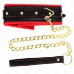 KINK – NECKLACE WITH SPONGE IMITATION LEATHER STRAP MODEL 2 ADJUSTABLE 37-54 CM X 3 CM BDSM Collars | SEX Shop Ireland 13
