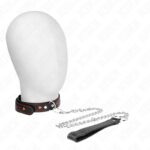 KINK – NECKLACE WITH STRAP 65 CM HEART DETAILS 52.5 X 2.5 CM BDSM Collars | SEX Shop Ireland 10