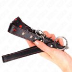 KINK – NECKLACE WITH STRAP 65 CM HEART DETAILS 52.5 X 2.5 CM BDSM Collars | SEX Shop Ireland 14
