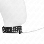 KINK – NECKLACE WITH STRAP 65 CM WITH SHINY ADJUSTABLE 37-42 CM X 5.3 CM BDSM Collars | SEX Shop Ireland 10