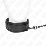 KINK – NEOPRENE BONDAGE COLLAR MODEL 2 WITH BELT 78 CM ADJUSTABLE 37.5 X 49.5 CM BDSM Collars | SEX Shop Ireland 10