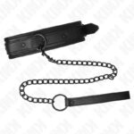 KINK – NEOPRENE BONDAGE COLLAR MODEL 2 WITH BELT 78 CM ADJUSTABLE 37.5 X 49.5 CM BDSM Collars | SEX Shop Ireland 11