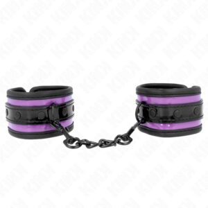 KINK – NEOPRENE WRIST RESTRAINTS LIGHT PURPLE AJUSTABLE 21-28 CM X 5 CM Fetish / Bondage | SEX Shop Ireland