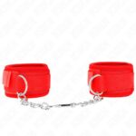 KINK – NEOPRENE WRIST RESTRAINTS RED 42 X 5 CM Fetish / Bondage | SEX Shop Ireland 8