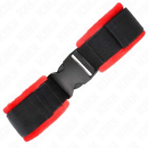 KINK – NYLON BIND HOOK&LOOP WRIST RESTRAINTS BLACK MODEL 1 AJDUSTABLE 25-35 CM X 6 CM Fetish / Bondage | SEX Shop Ireland 3