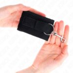 KINK – NYLON BIND HOOK&LOOP WRIST RESTRAINTS BLACK MODEL 2 ADJUSTABLE 18-35 CM X 6 CM Fetish / Bondage | SEX Shop Ireland 10