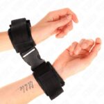 KINK – NYLON BIND HOOK&LOOP WRIST RESTRAINTS RED-BLACK MODEL 1 AJDUSTABLE 25-35 CM X 6 CM Fetish / Bondage | SEX Shop Ireland 11