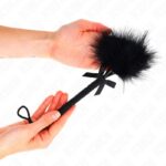 KINK – NYLON ROPE WAND WITH TICKLE FEATHERS AND BLACK BOW 25 CM BDSM Whips & Paddles | SEX Shop Ireland 13