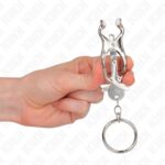 KINK – O-RING JAPANESE CLOVER NIPPLE CLAMPS SILVER BDSM Gear & Accessories | SEX Shop Ireland 12