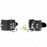 KINK – O-RING LOCKED WRIST RESTRAINTS BLACK ADJUSTABLE 20-28 CM X 5.5 CM Fetish / Bondage | SEX Shop Ireland 8