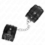 KINK – PREMIUM FUR LINED WRIST RESTRAINTS BLACK WITH BLACK BELT ADJUSTABLE 17-29 CM X 6 CM Fetish / Bondage | SEX Shop Ireland 9
