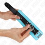 KINK – PREMIUM LOCKABLE WRIST RESTRAINTS BLACK / BLUE ADJUSTABLE 21-28 CM X 5.5 CM Fetish / Bondage | SEX Shop Ireland 10
