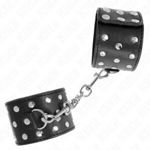 KINK – PUNK WRIST RESTRAINTS ADJUSTABLE 19-24 CM X 5.5 CM Fetish / Bondage | SEX Shop Ireland 3