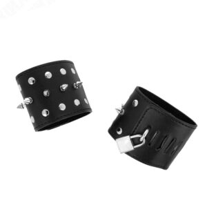 KINK – PUNK WRIST RESTRAINTS WITH SPIKES 25 X 6 CM Fetish / Bondage | SEX Shop Ireland 3
