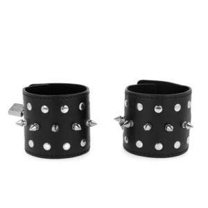 KINK – PUNK WRIST RESTRAINTS WITH SPIKES 25 X 6 CM Fetish / Bondage | SEX Shop Ireland