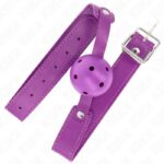 KINK – PURPLE BREATHABLE BALL 4.5 CMGAG 65 x 2.5 CM BDSM Gags | SEX Shop Ireland 9