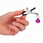 KINK – PURPLE SINGLE BELL NIPPLE CLAMP 6 CM BDSM Gear & Accessories | SEX Shop Ireland 12