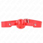 KINK – RED BREATHABLE BALL 4.5 CM GAG 65 x 2.5 CM BDSM Gags | SEX Shop Ireland 8