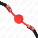 KINK – RED SILICONE BALL 4 CM GAG 60 x 2 CM BDSM Gags | SEXstore.ie 10