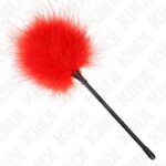 KINK – RED TICKLE FEATHERS USED FOR THE BONDAGE KIT 27 CM BDSM Whips & Paddles | SEX Shop Ireland 9