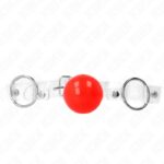 KINK – RED TRANSPARENT PVC BALL 4 CM GAG ADJUSTABLE BDSM Gags | SEX Shop Ireland 8