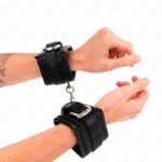 KINK – RHINESTONE BUCKLE WRIST RESTRAINTS BLACK ADJUSTABLE 25-32 CM X 5.5 CM Fetish / Bondage | SEX Shop Ireland 10