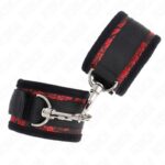 KINK – SCANDAL WRIST RESTRAINTS RED-BLACK Fetish / Bondage | SEX Shop Ireland 9