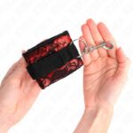 KINK – SCANDAL WRIST RESTRAINTS RED-BLACK Fetish / Bondage | SEX Shop Ireland 10