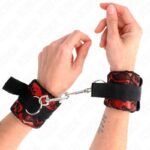 KINK – SCANDAL WRIST RESTRAINTS RED-BLACK Fetish / Bondage | SEX Shop Ireland 11