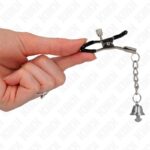 KINK – SILVER BELL PENDANT NIPPLE CLAMPS 6 CM BDSM Gear & Accessories | SEX Shop Ireland 12