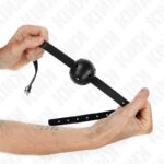 KINK – SIMPLICITY BLACK BREATHABLE BALL 4.5 CM GAG 62 x 1.5 CM BDSM Gags | SEX Shop Ireland 8