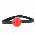 KINK – SIMPLICITY RED BREATHABLE 4.5 CM BALL GAG 62 x 1.5 CM BDSM Gags | SEX Shop Ireland 8