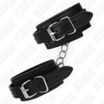 KINK – SNAKE PATTERN WRIST RESTRAINTS BLACK ADJUSTABLE 20-28 CM X 5.4 CM Fetish / Bondage | SEX Shop Ireland 10