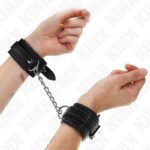 KINK – SNAKE PATTERN WRIST RESTRAINTS BLACK ADJUSTABLE 20-28 CM X 5.4 CM Fetish / Bondage | SEX Shop Ireland 11