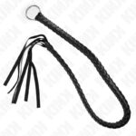 KINK – SNAKE WHIP WITH BLACK HAND RING 65 CM BDSM Whips & Paddles | SEX Shop Ireland 8