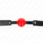 KINK – SOFT TPE BALL 4 CM GAG MODEL 1 66 x 2.5 CM ADJUSTABLE 41-61 CM BDSM Gags | SEX Shop Ireland 12