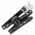 KINK – SOFT TPE BALL 4 CM GAG MODEL 3 60 x 2 CM ADJUSTABLE 37-52 CM BDSM Gags | SEX Shop Ireland 9