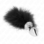 KINK – STAINLESS STEEL ANAL PLUG 11 x 7 CM WITH FEATHER 11 CM Butt Plugs | SEX Shop Ireland 9