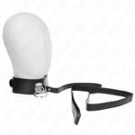 KINK – STUDDED LEASH 116 CM COLLAR WITH LEATHERETTE STRAP 50 X 5 CM BDSM Collars | SEX Shop Ireland 10